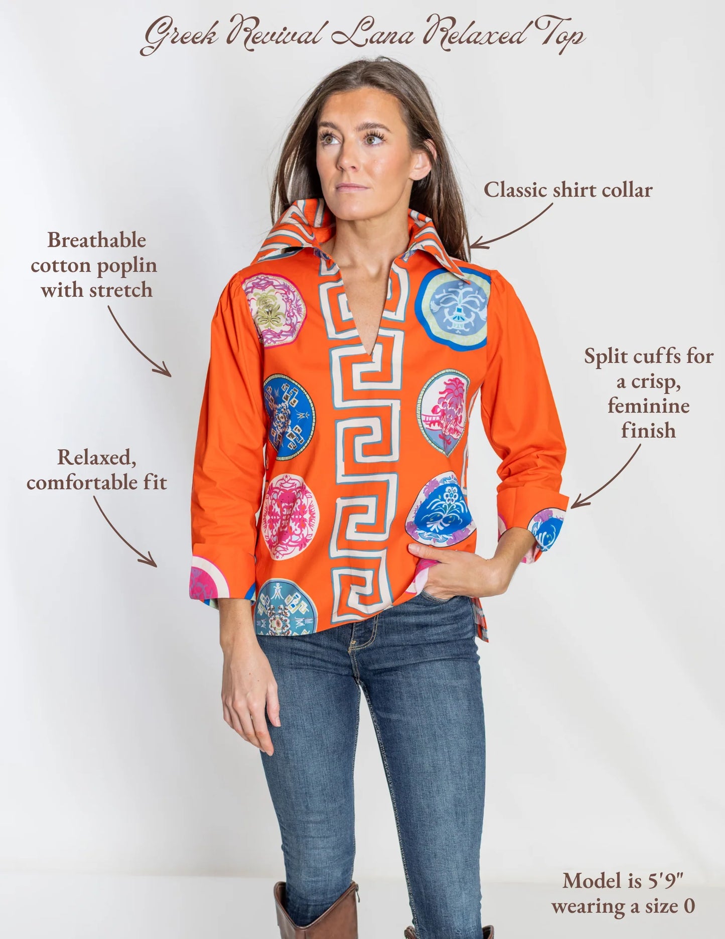 Greek Revival© Lana Relaxed Shirt