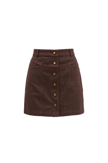 Harper Skirt - Espresso