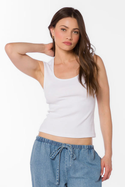 Hayes Top - White
