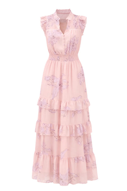 Hazel Maxi Dress - Blush Floral