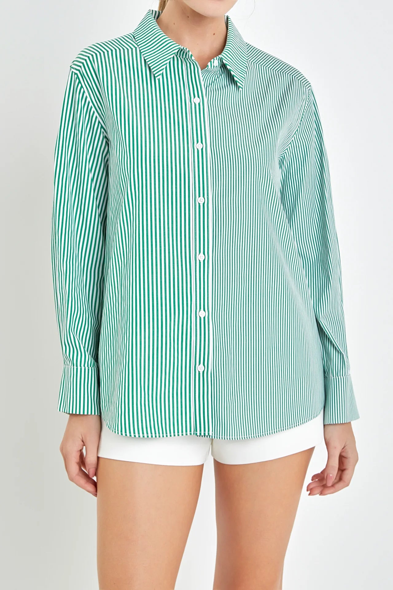 Colorblock Stripe Shirt