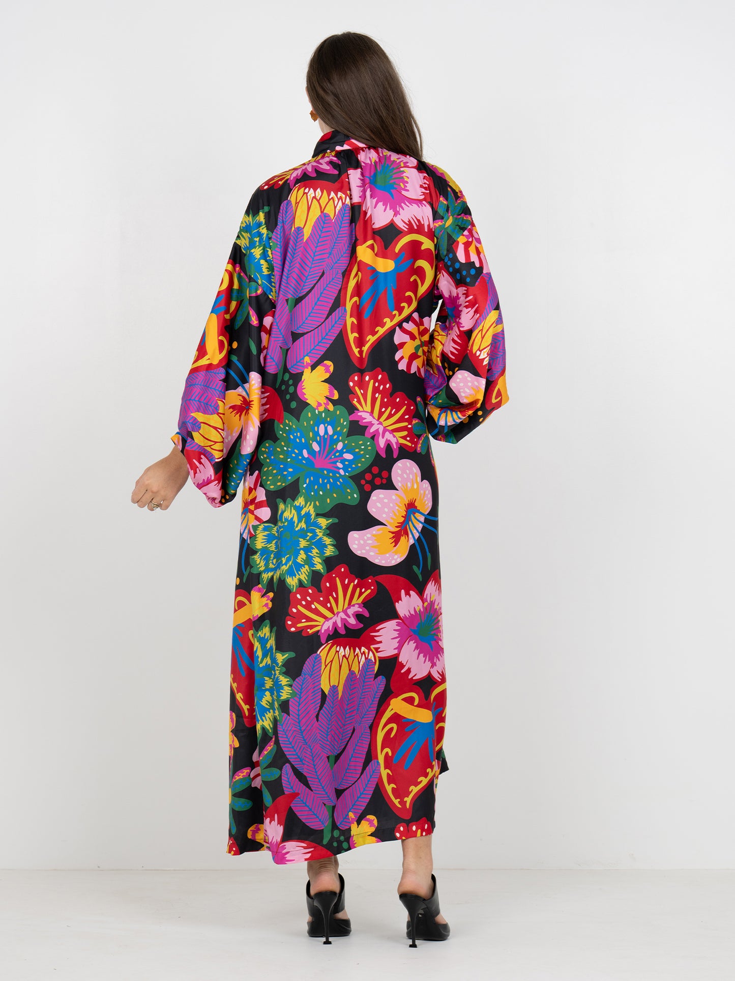 Fiona Dress - Midnight Garden