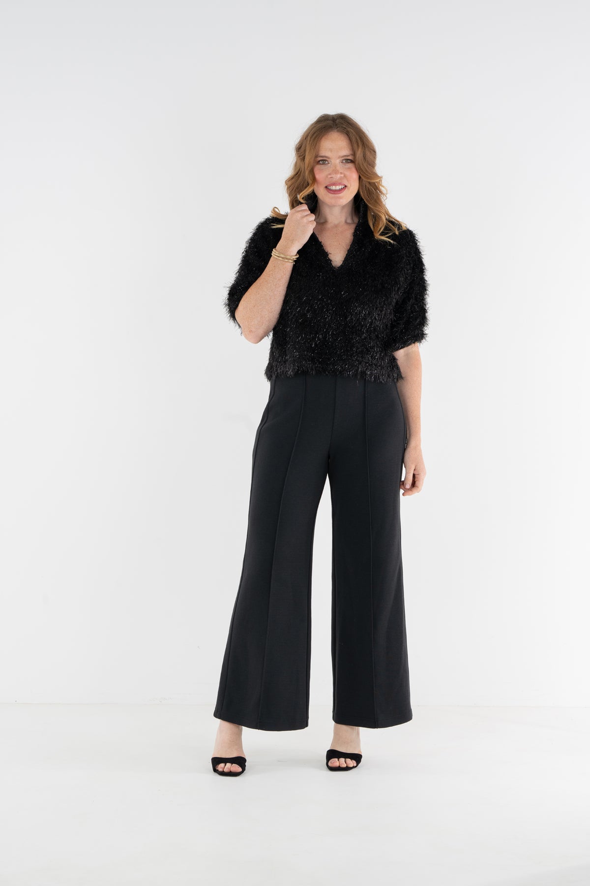 Estelle Top - Black Tie