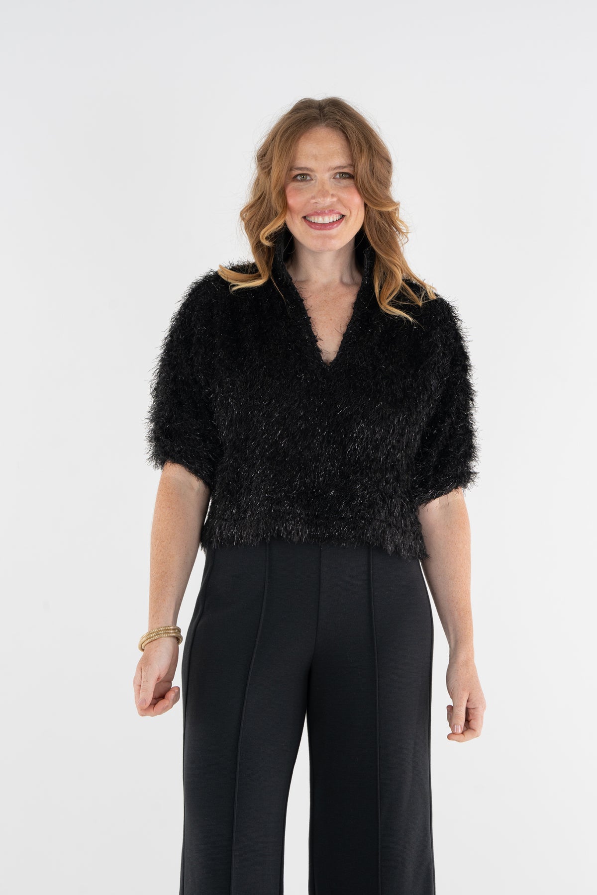 Estelle Top - Black Tie