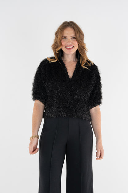 Estelle Top - Black Tie