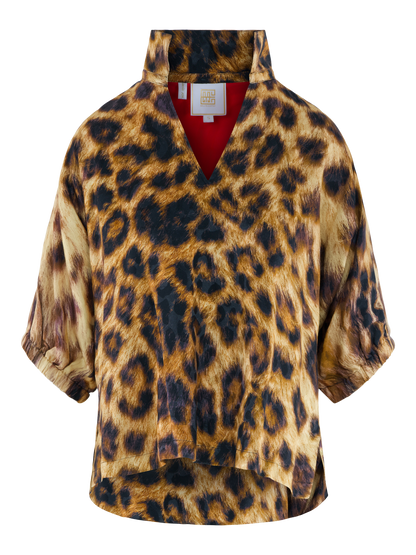 Poppy Top - Leopard