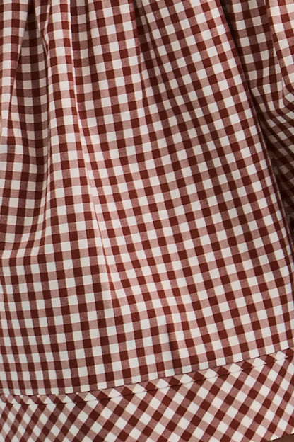 Jemma Short - Costwold Check Rust