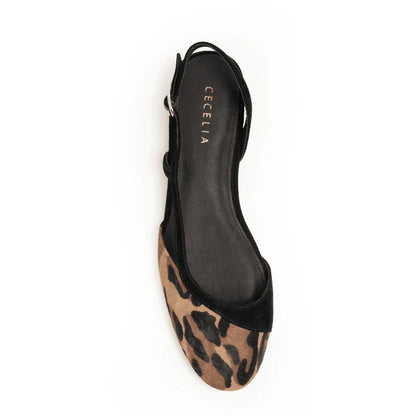 Heidi Slingback Shoe - Leopard