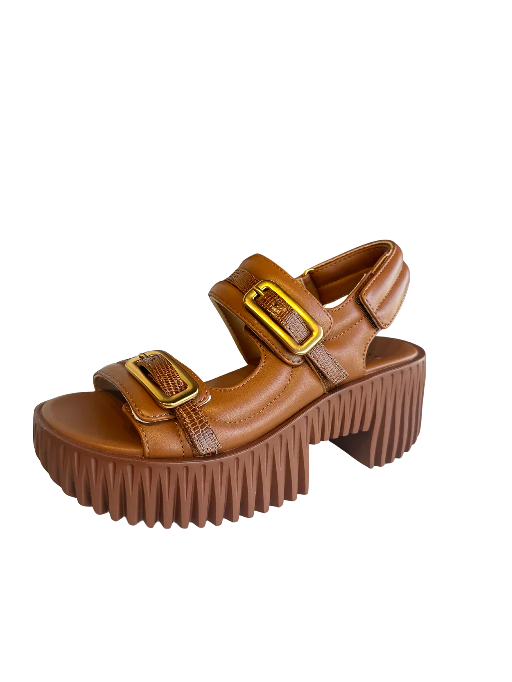 Plia Kiko Sandals - Brown