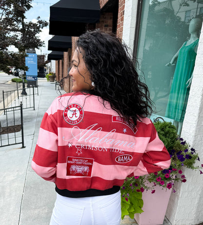 Playbook Patch Cardigan - Alabama