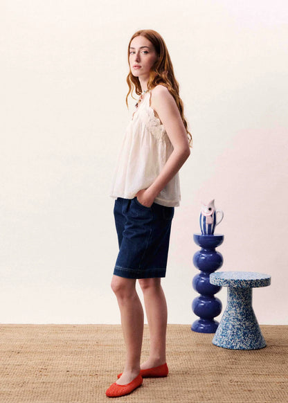 Melobosis Top - Cream