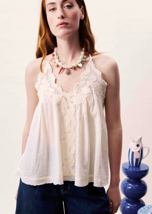 Melobosis Top - Cream