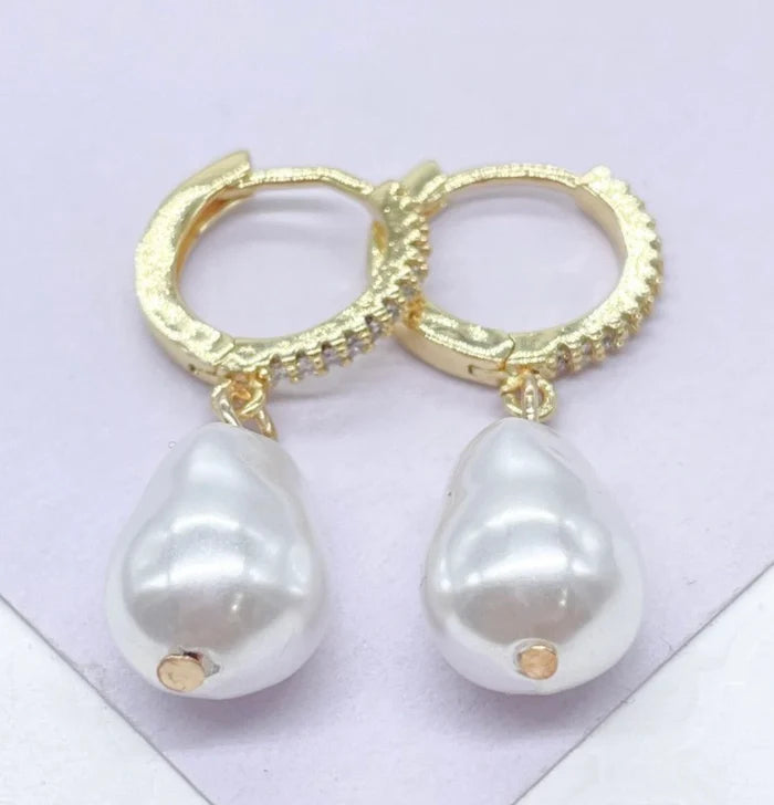 Pearl Drop Earrings