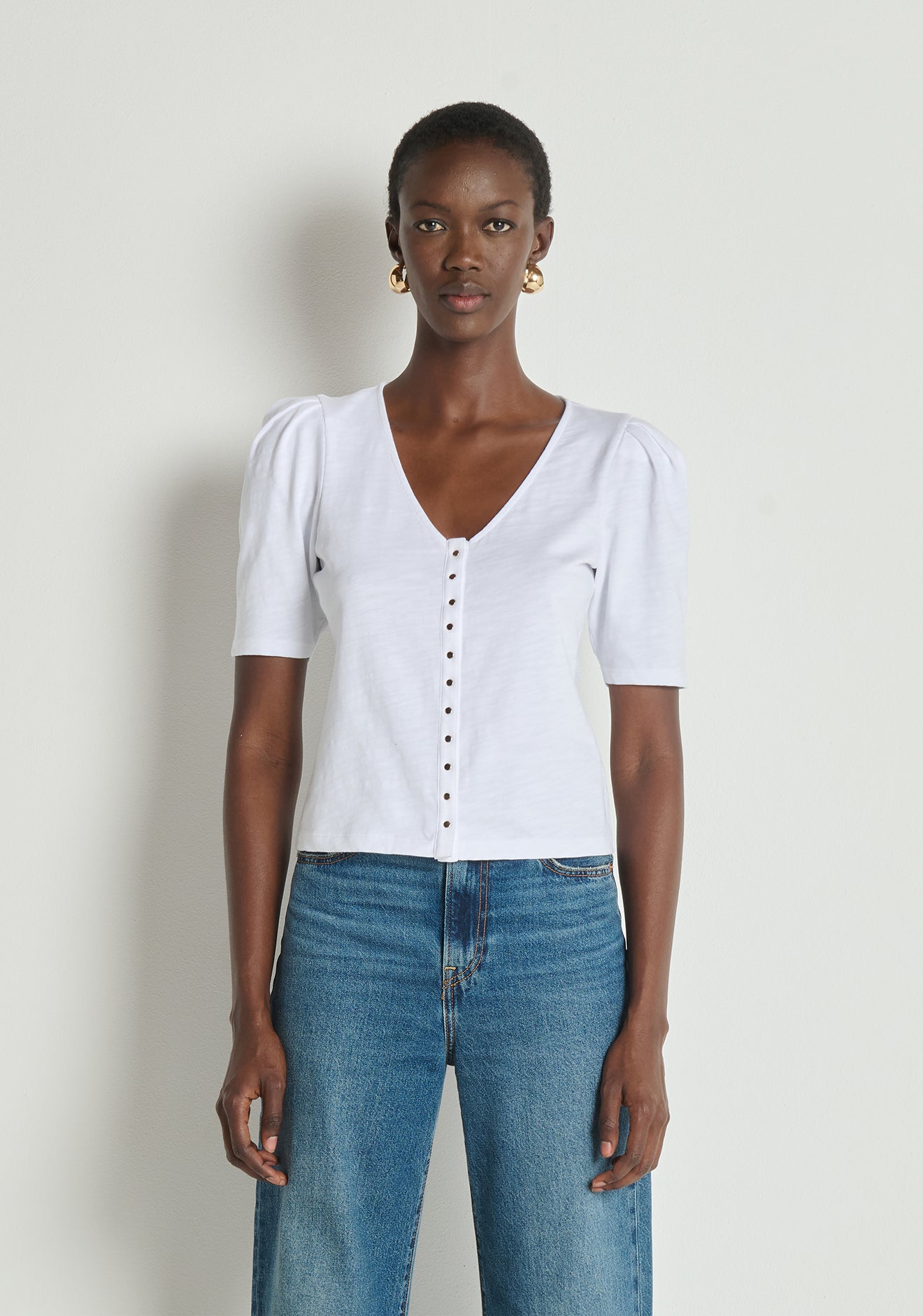 Jen Button Up Blouse