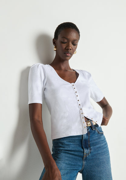 Jen Button Up Blouse