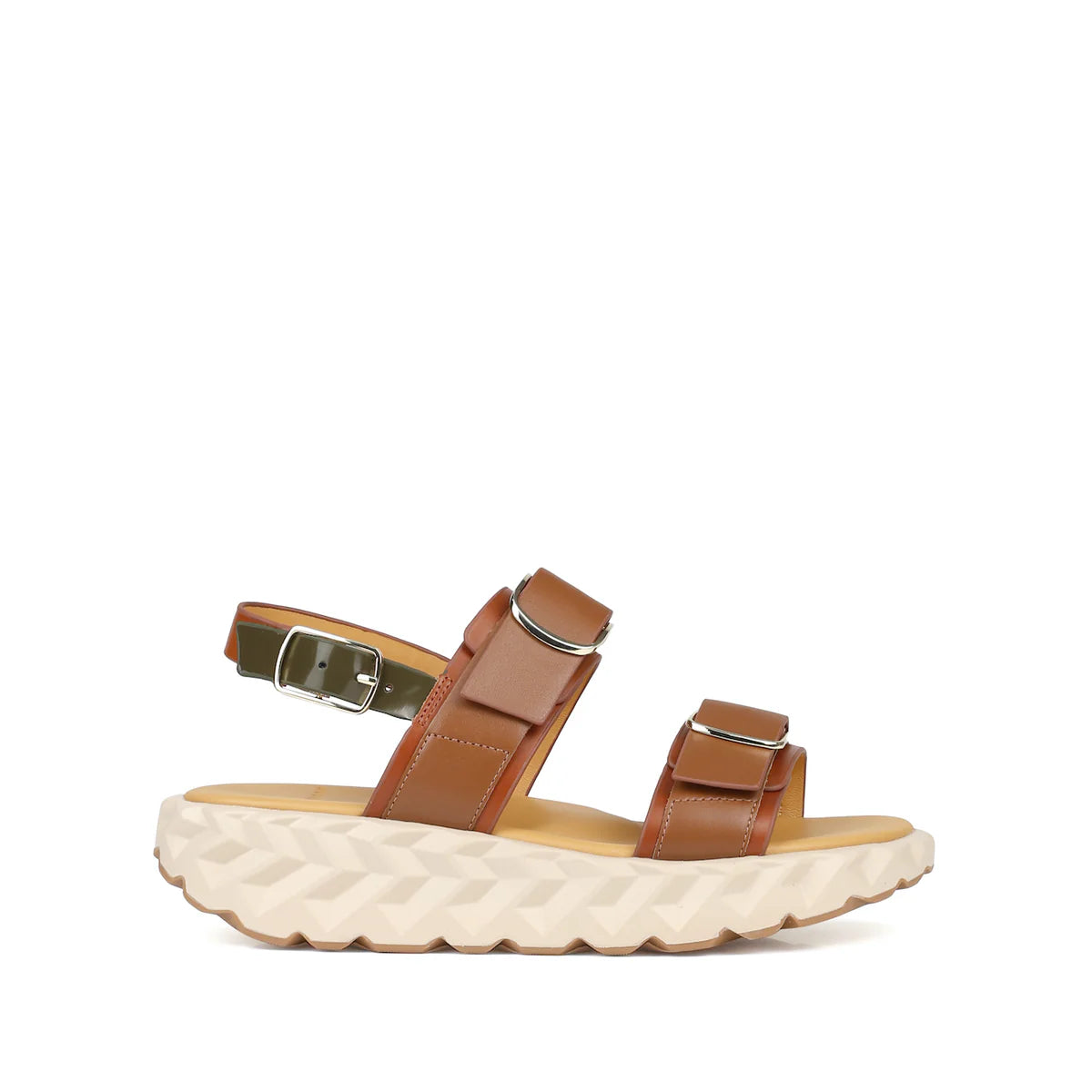 Jabara Sandy Sandal - Brown