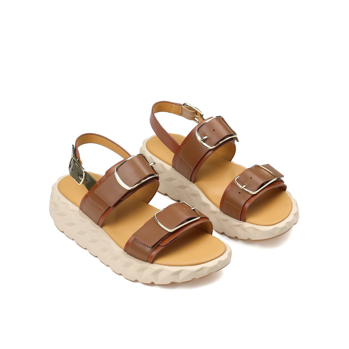 Jabara Sandy Sandal - Brown