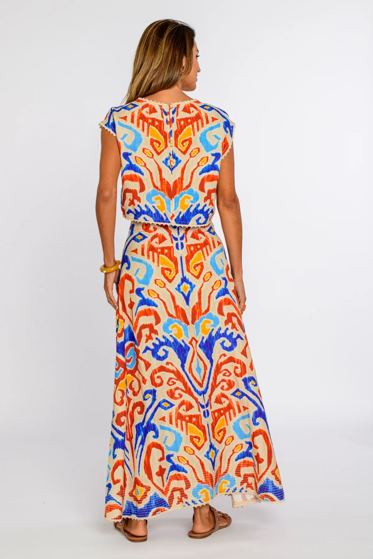 Jackie Top - Ikat Multi