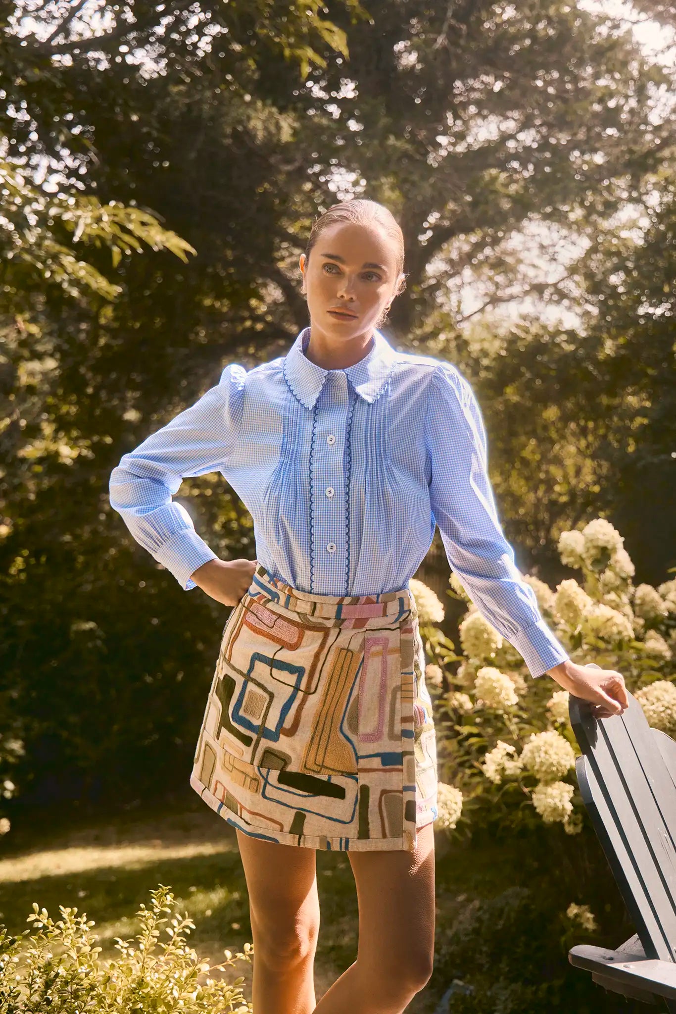 Powell Skirt - Montauk Tapestry