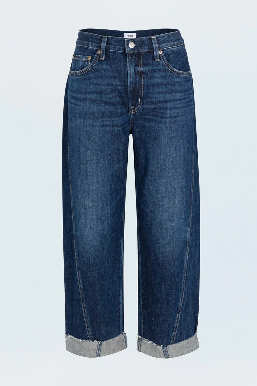 Kacey Mid Rise Cuffed Straight Jean - Cultivate