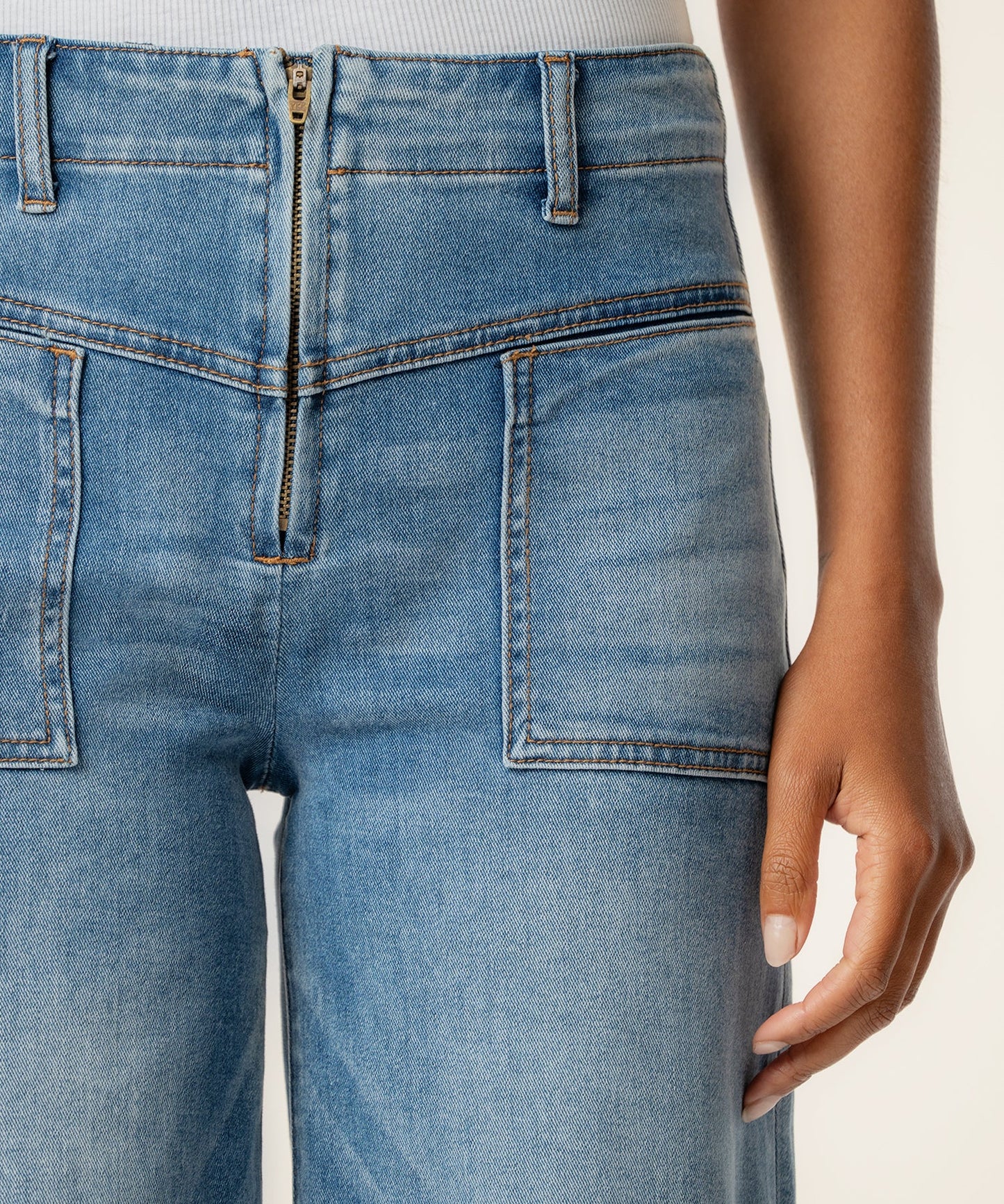 Meg High Rise Wide Leg Jean - Queenly