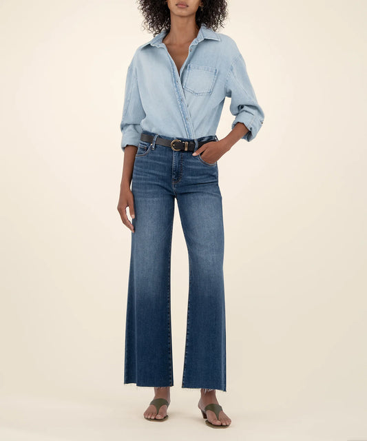 Meg High Rise Wide Leg Jean - Inexhaustible