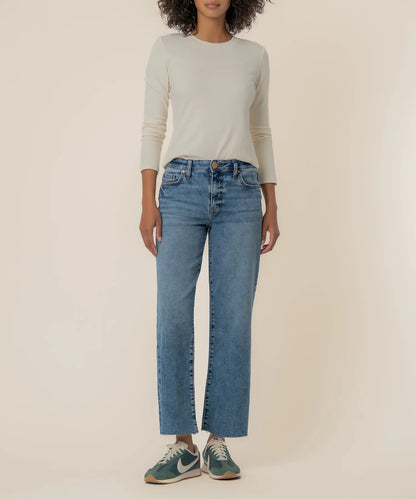 Charlotte High Rise Wide Leg Jean - Star