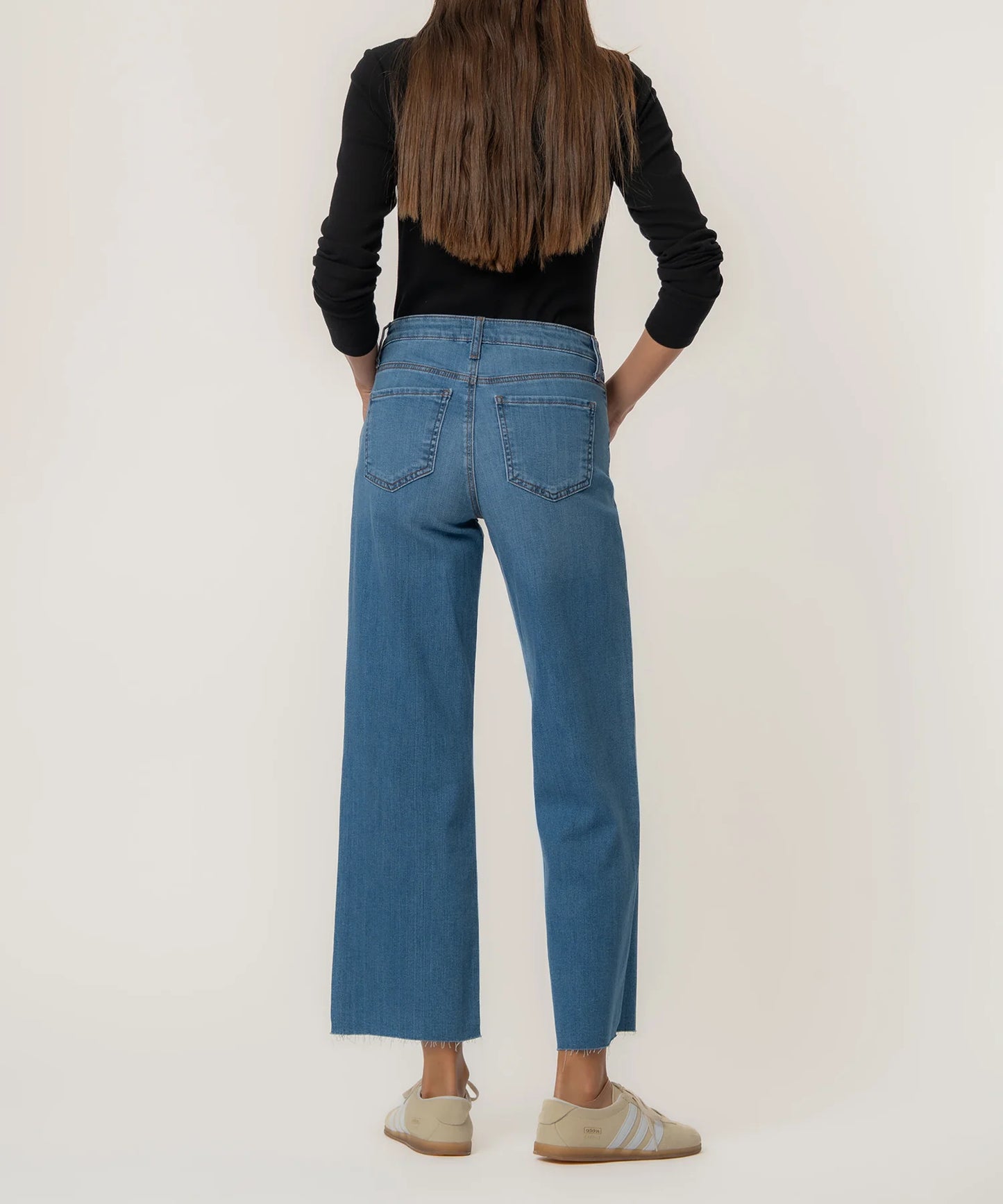 Charlotte High Rise Wide Leg Jean - Soaring