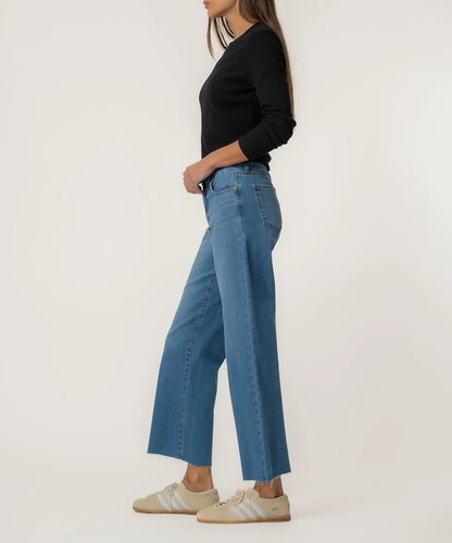 Charlotte High Rise Wide Leg Jean - Soaring