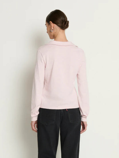 Kimberley Polo Tee - Blush