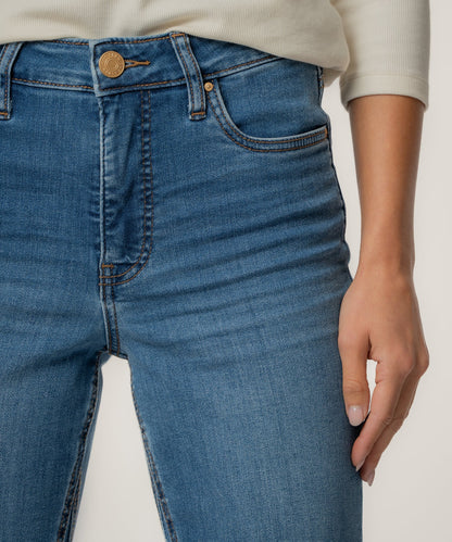 Kelsey High Rise Ankle Flare Jean - Sentiment