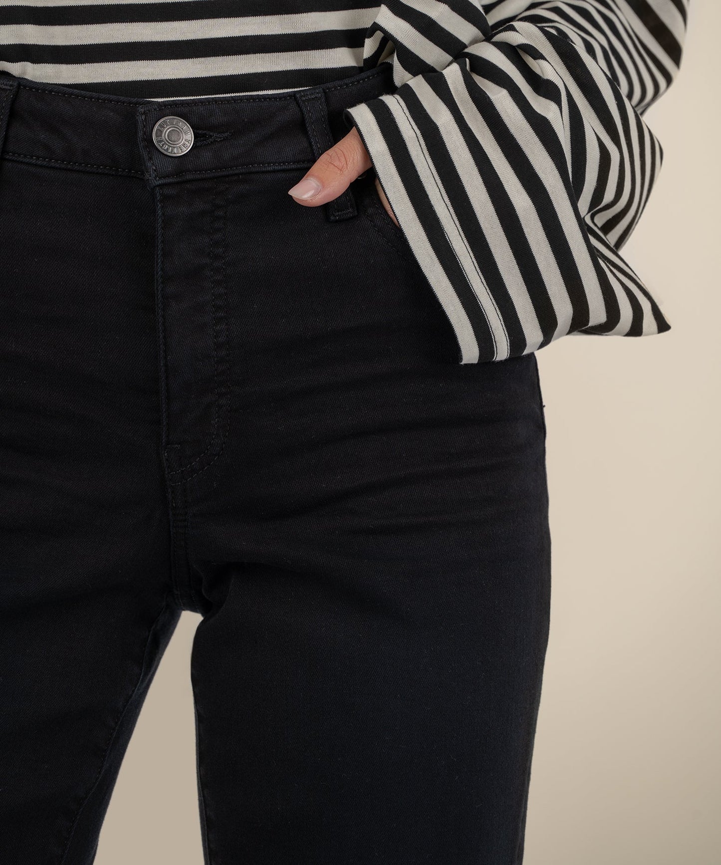 Kelsey High Rise Ankle Flare Jean - Firm