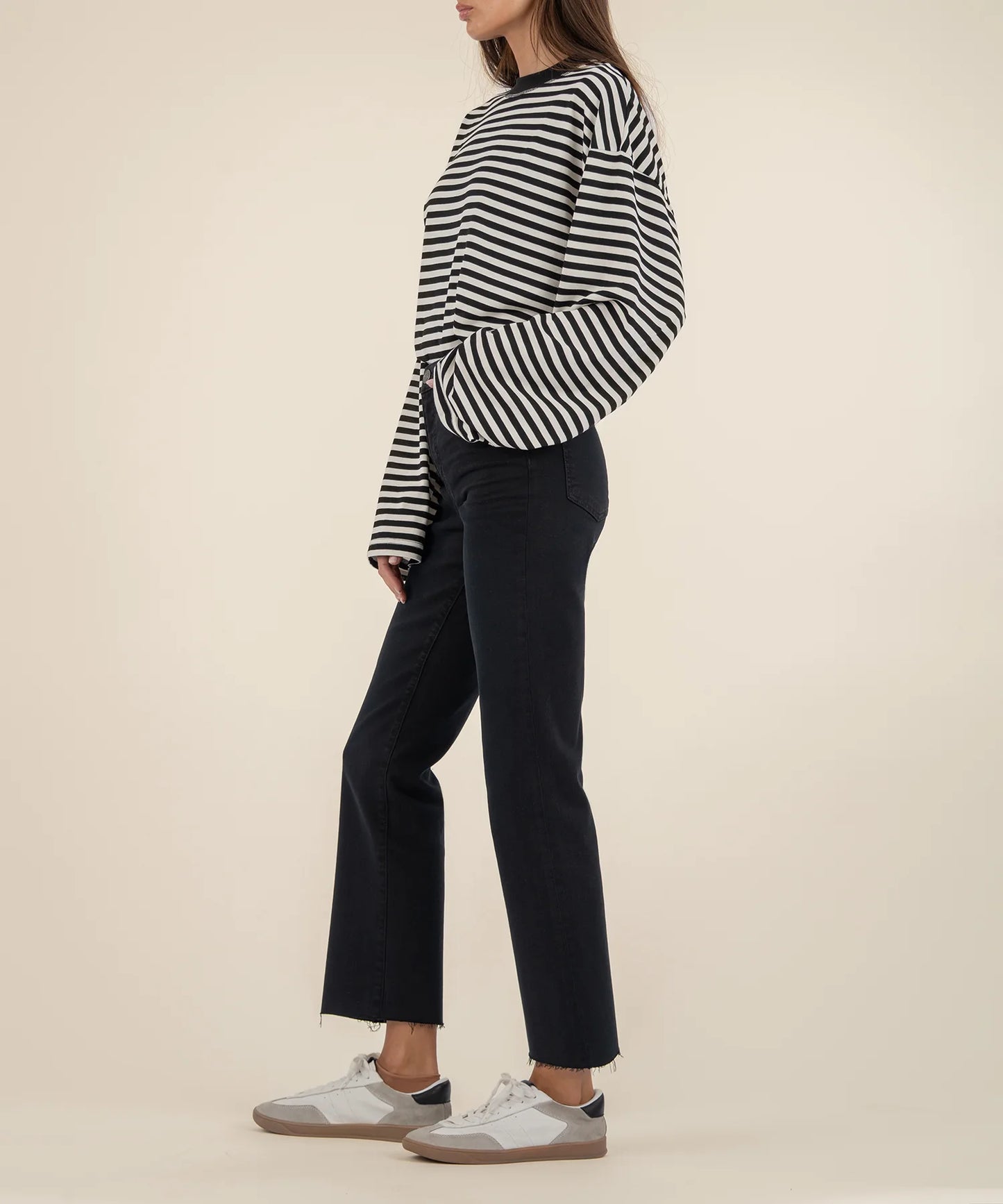 Kelsey High Rise Ankle Flare Jean - Firm