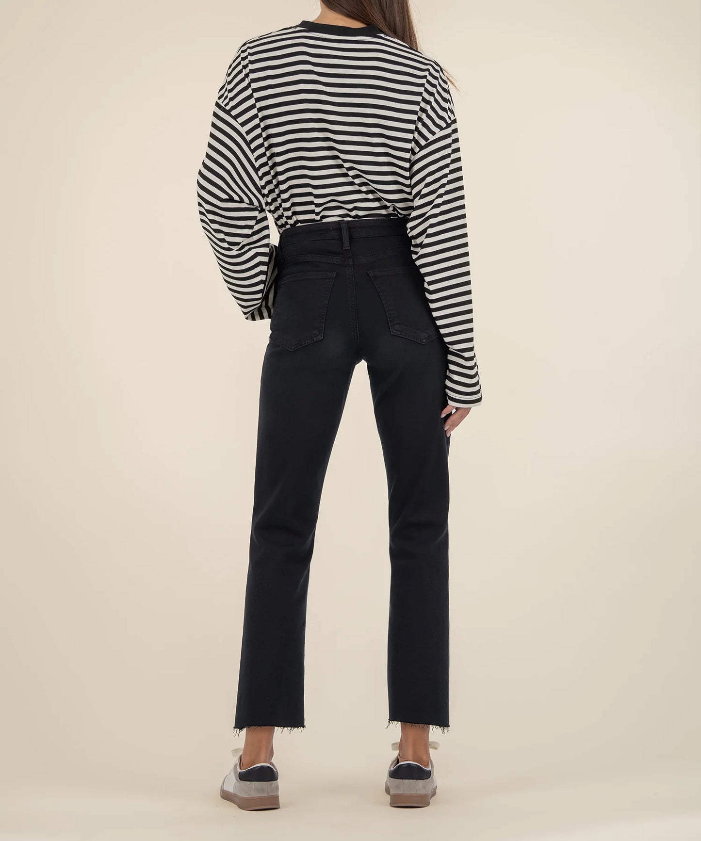 Kelsey High Rise Ankle Flare Jean - Firm