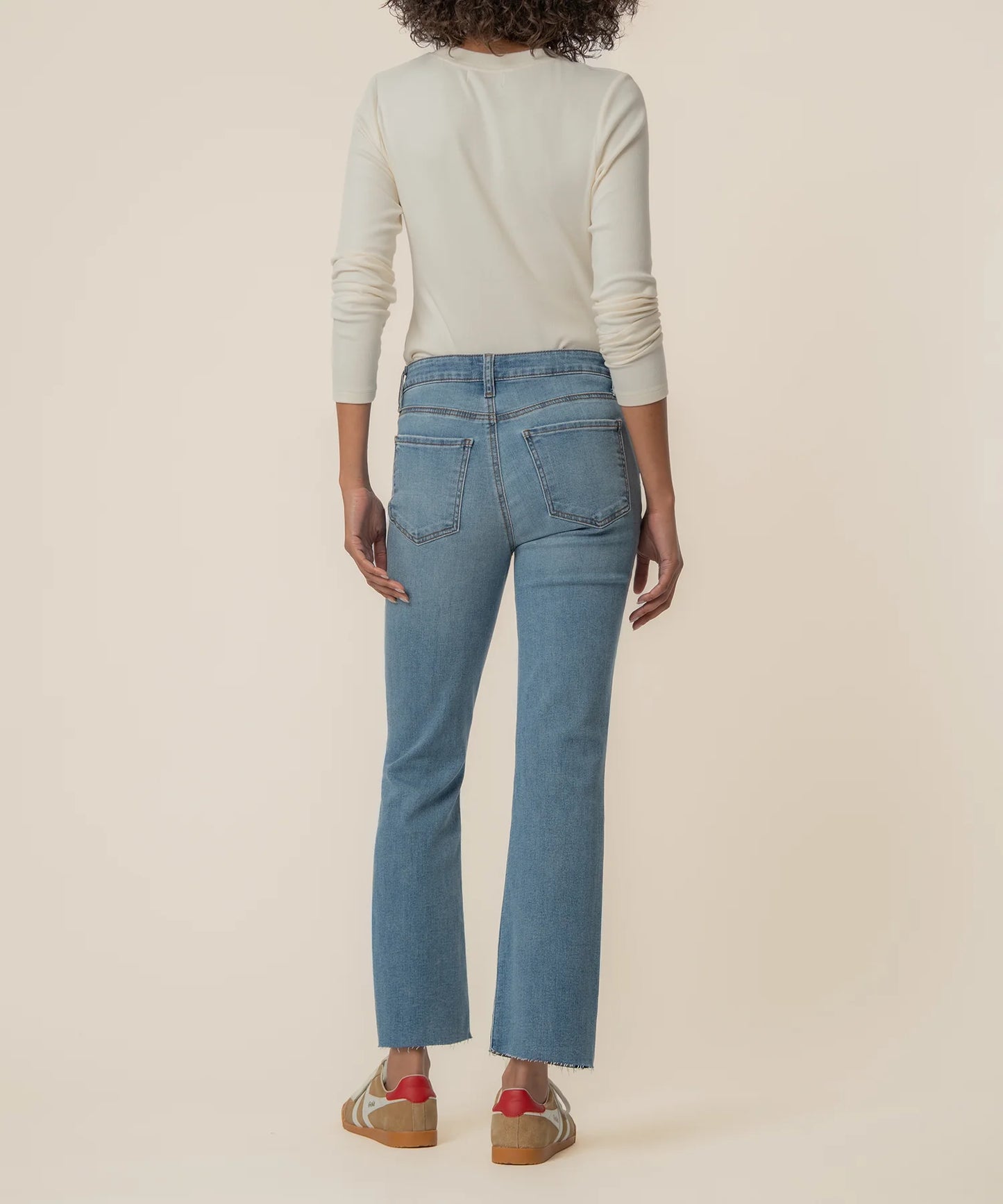 Kelsey High Rise Ankle Flare Jean - Achievement