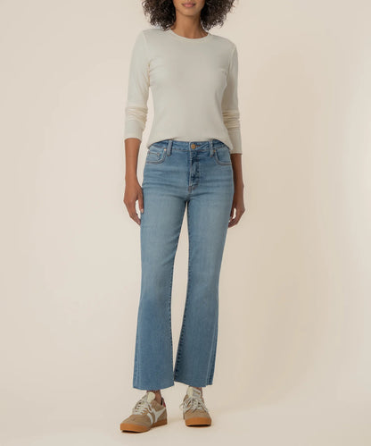 Kelsey High Rise Ankle Flare Jean - Achievement