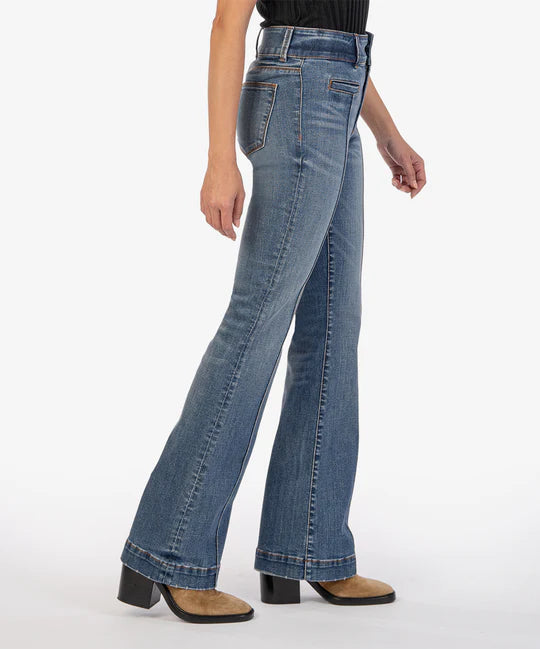 Ana High Rise Flare Jeans - Custom