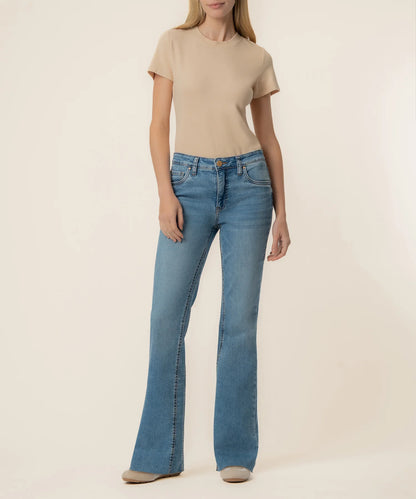 Kelly High Rise Flare Jean - Legend