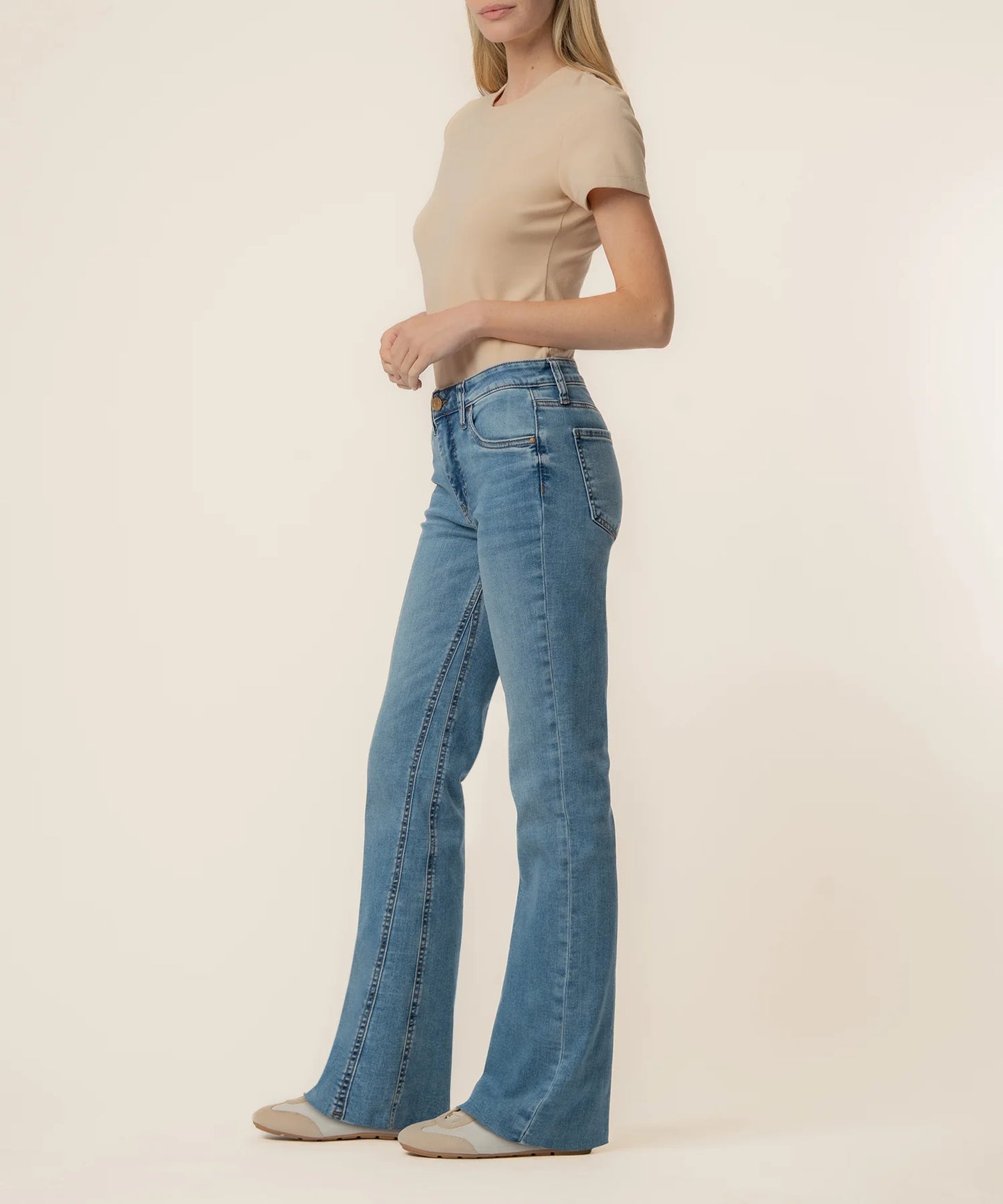 Kelly High Rise Flare Jean - Legend