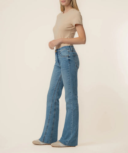 Kelly High Rise Flare Jean - Legend