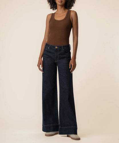 Maya High Rise Wide Leg Jean - Amaze