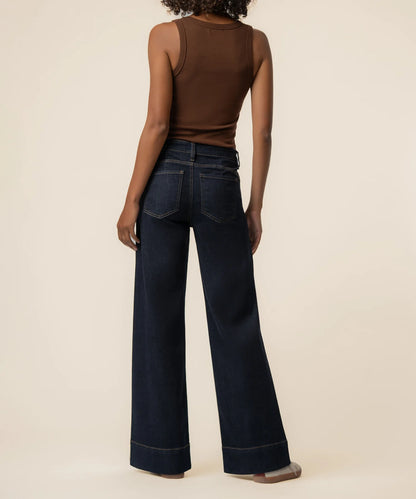 Maya High Rise Wide Leg Jean - Amaze