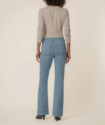 Ana High Rise Flare Jean - Considered