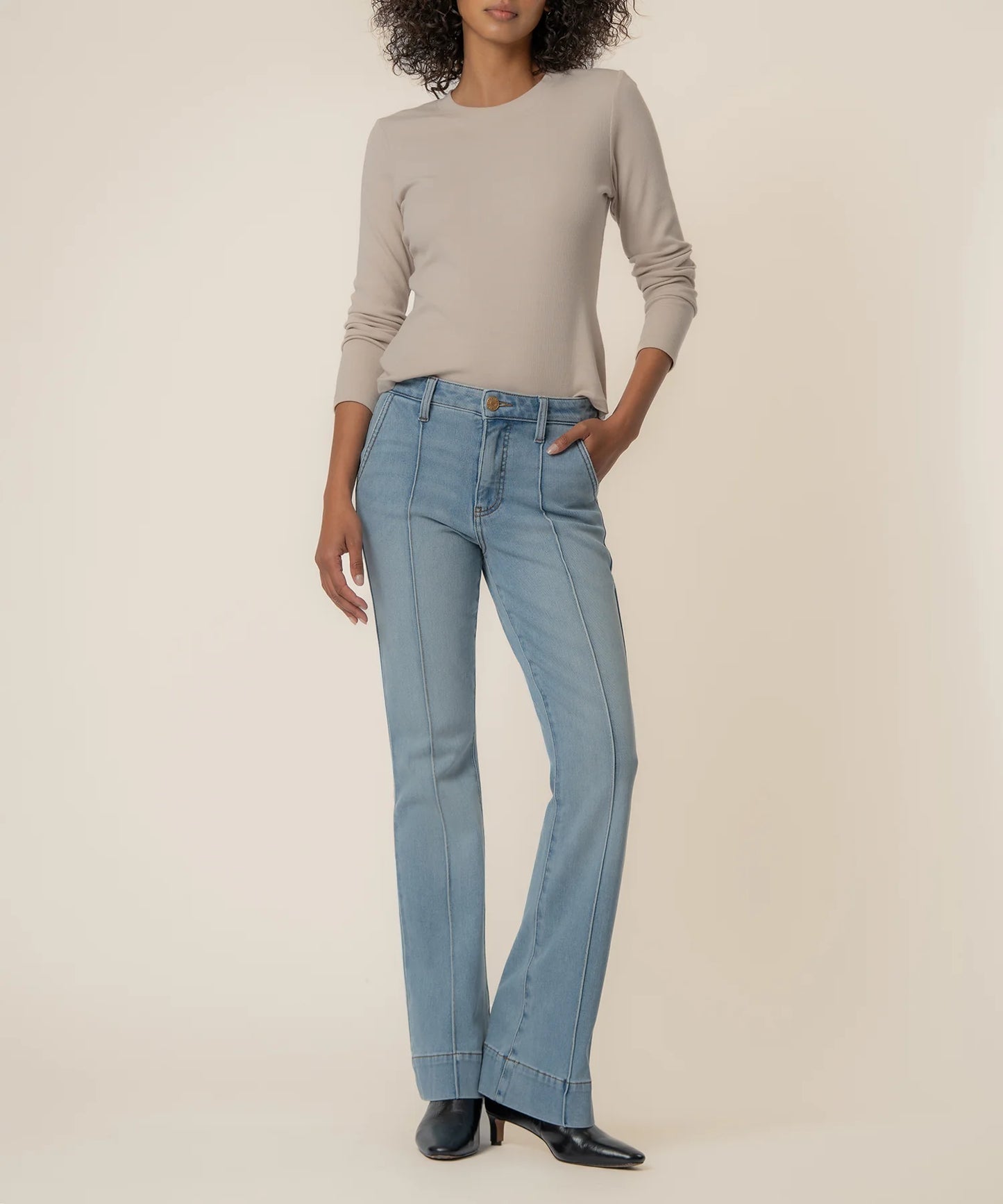 Ana High Rise Flare Jean - Considered