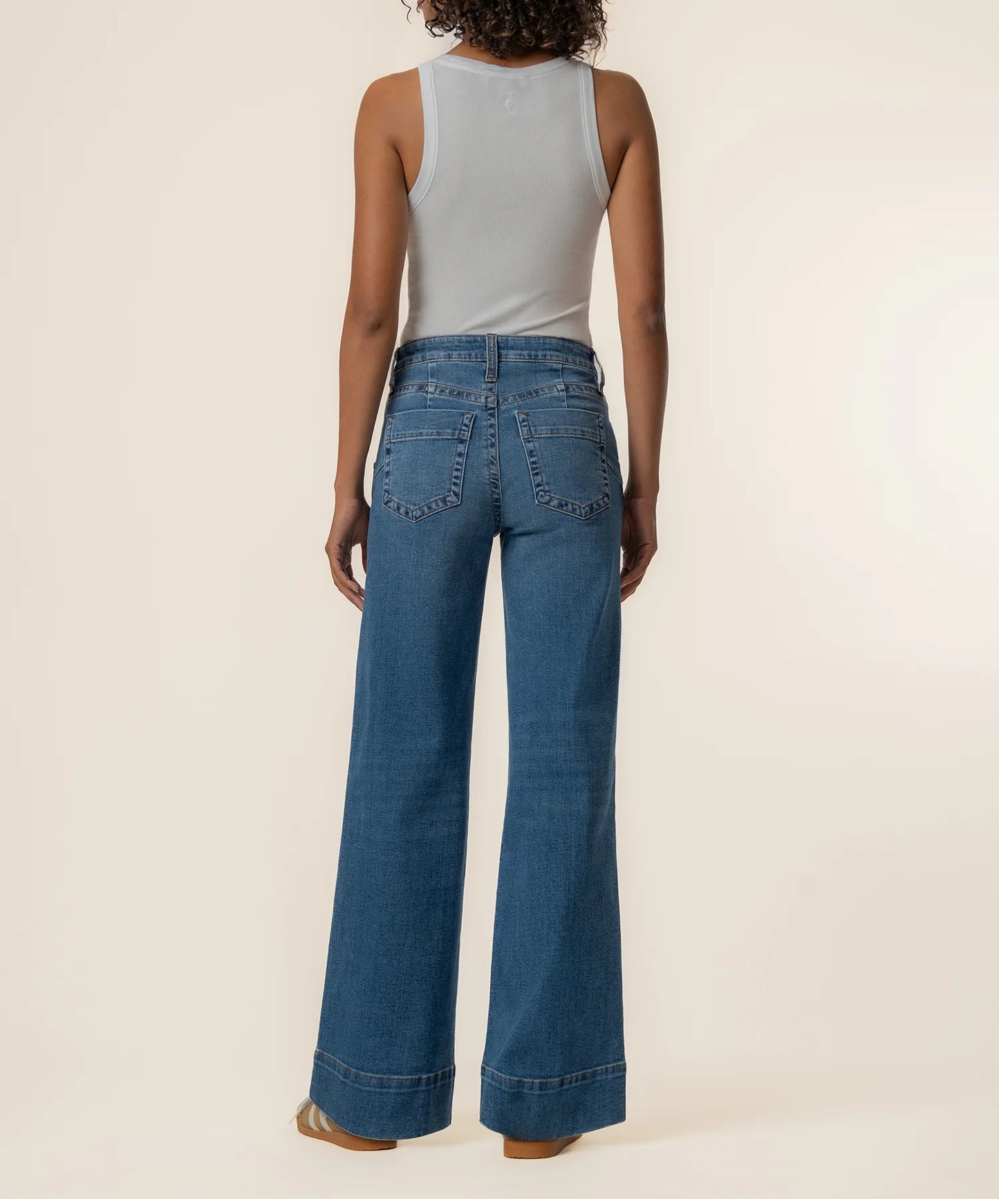 Maya High Rise Wide Leg Jean - Journey