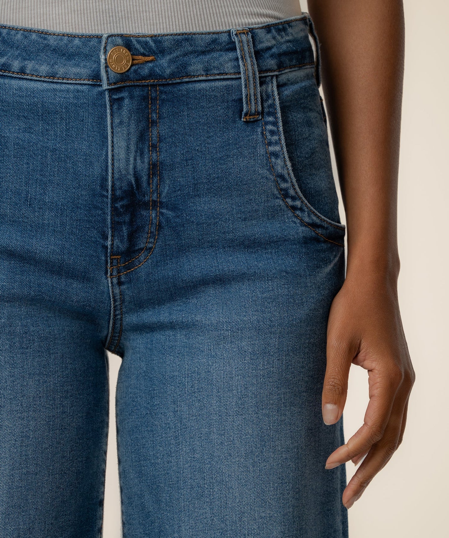Maya High Rise Wide Leg Jean - Journey