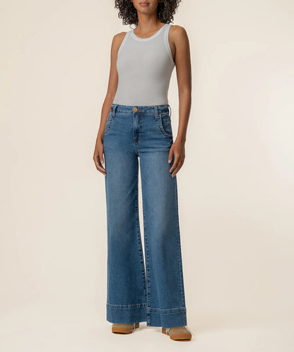 Maya High Rise Wide Leg Jean - Journey