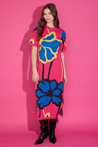 Scout Dress - Punch Orchid