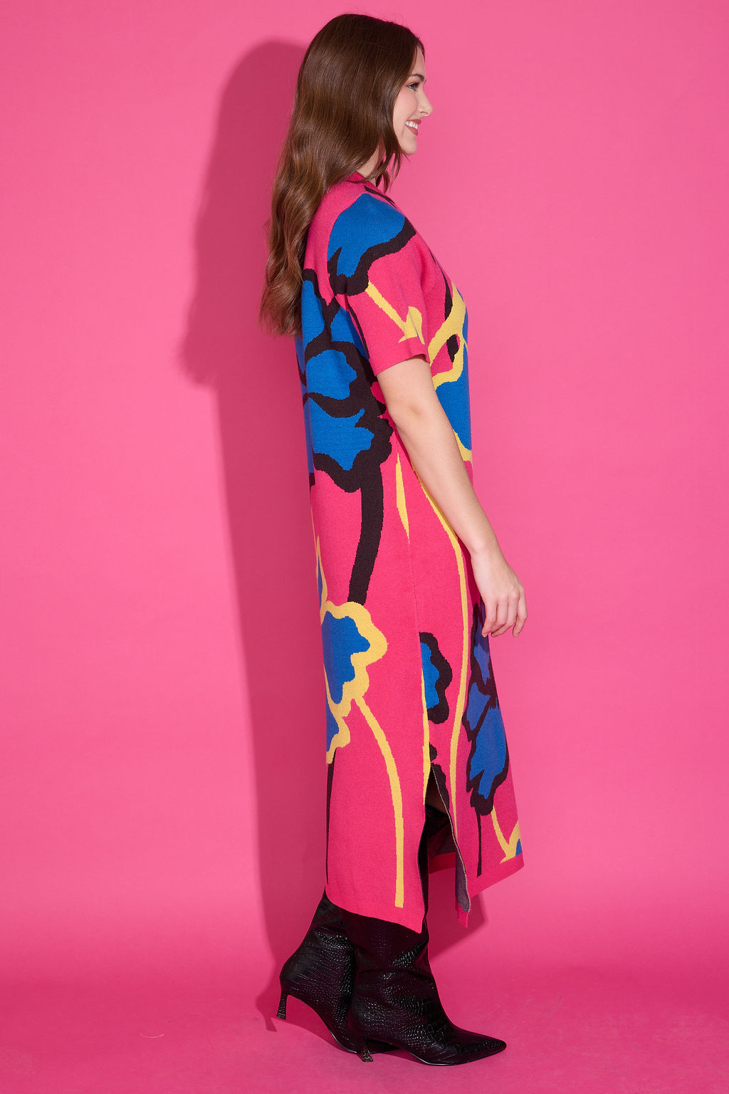Scout Dress - Punch Orchid