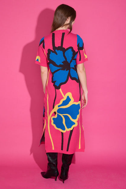 Scout Dress - Punch Orchid